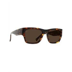 NEW RAEN OPTICS men's rufio square sunglasses in scout tortoise/ vibrant brown p